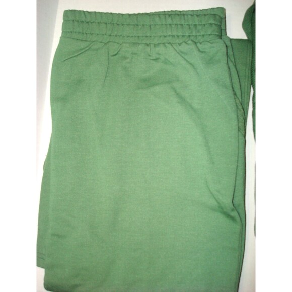 NWT New MUK LUKS Tall 3-Piece Quilted Shacket Lounge Set L Tall Sage Green Snaps - Picture 7 of 16